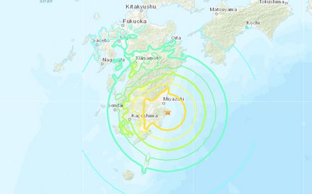 Gempa Magnitudo 6,9 Guncang Jepang Picu Peringatan Tsunami