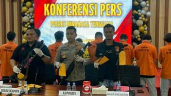 9 人被怀疑在非法黄金矿 Ratatotok Minahasa 发生冲突