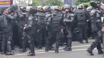 Avant la démonstration des travailleurs de Tapera au Palais d’État, la police de Jakpus a déployé 1 626 personnes à Monas et MK