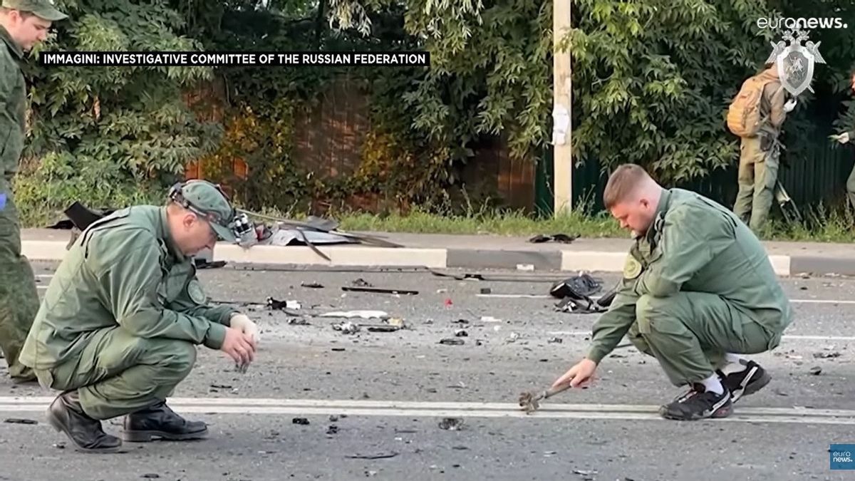 Russia's Federal Security Service Accuses Ukrainian Secret Service Of Being Behind The Car Bomb Attack That Killed Darya Dugina