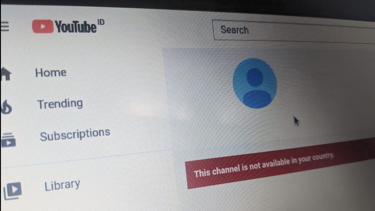 لا يمكن الوصول إلى قناة FPI's Front TV على YouTube