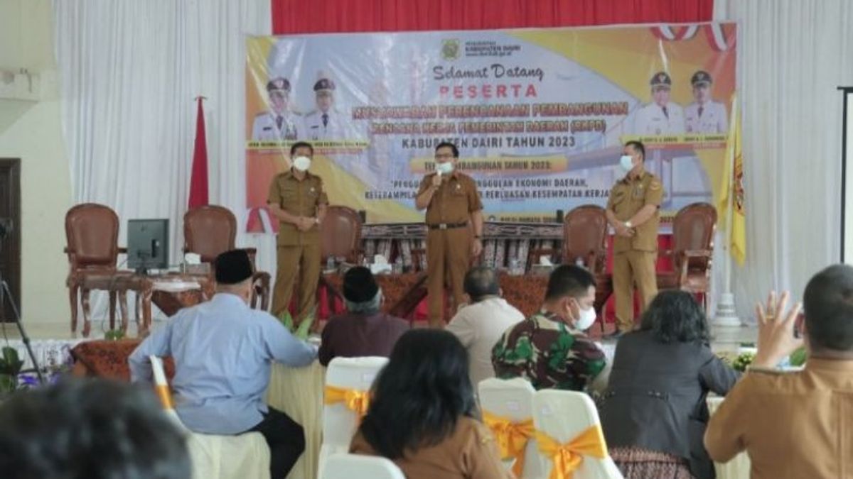 Program Kabupaten Dairi akan Diselaraskan dengan Provinsi Sumut