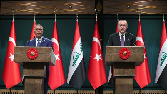 致伊拉克总理埃尔多安总统的信：土耳其支持打击恐怖分子的斗争