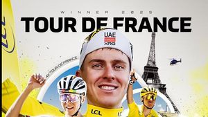 Pogacar Tak Terbendung, Raih Gelar Keempat Tour de France 