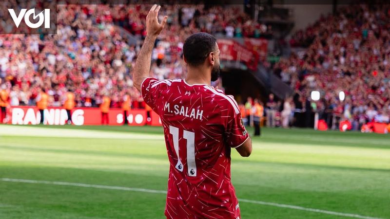 Mohamed Salah Drowned in Tears in his Last Appearance with Liverpool after 9 Seasons