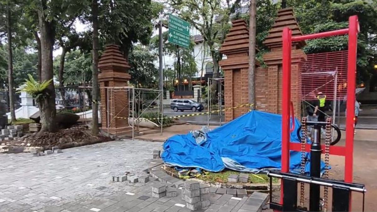in Bentar temple dans le bâtiment Sate Bandung est magnifique mais inutile