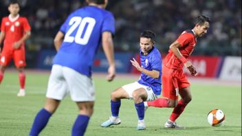 Coach's Trust Makes Beckham Dance In The Indonesian U-22 Vs Cambodia National Team Match