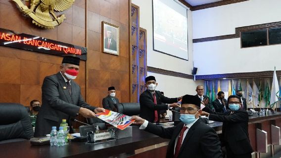 Dpr AcehはAPBA 2020説明責任計画を拒否し、バンガーはスタブスス予算と知事顧問を強調