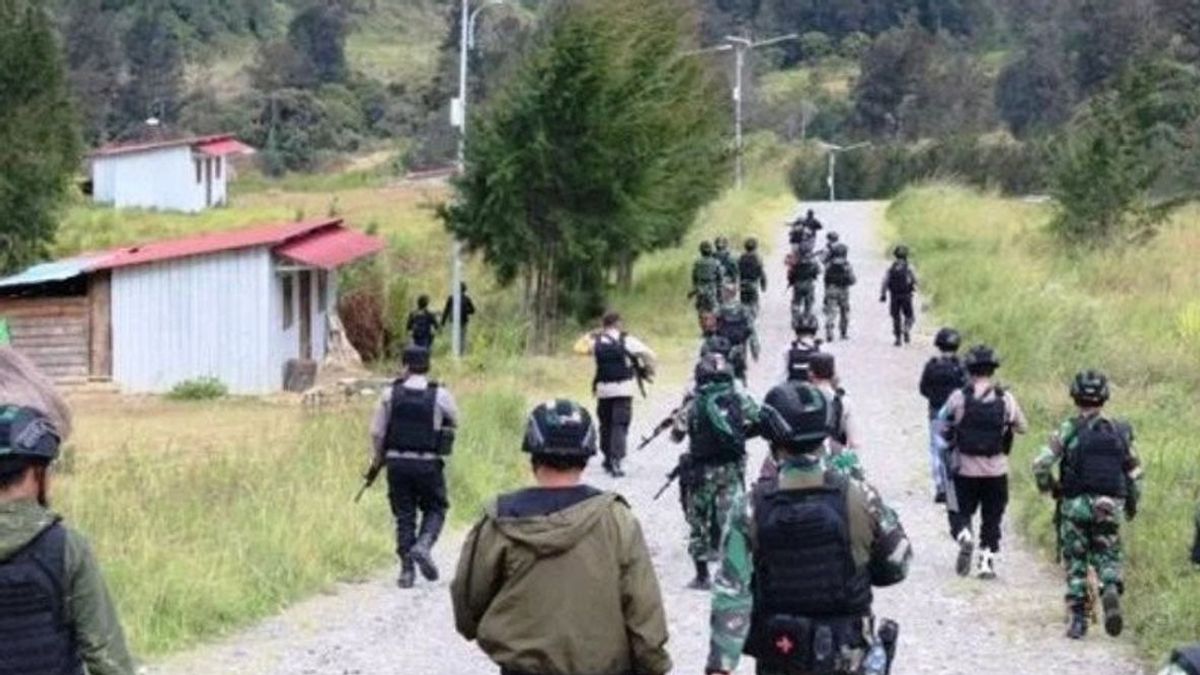 TNI-Polri Raided KKB Headquarters In Olenski Papua, 5 People Killed