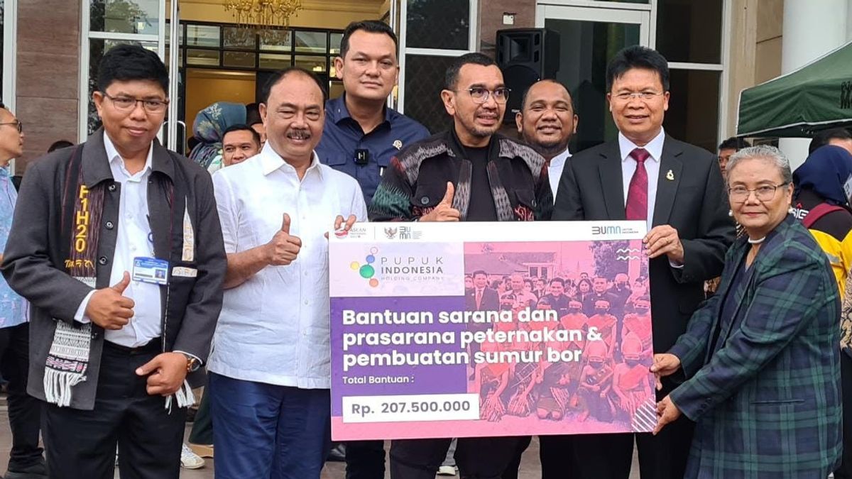 بوبوك إندونيسيا توزع مرافق الثروة الحيوانية ومساعدات البنية التحتية في شمال سومطرة
