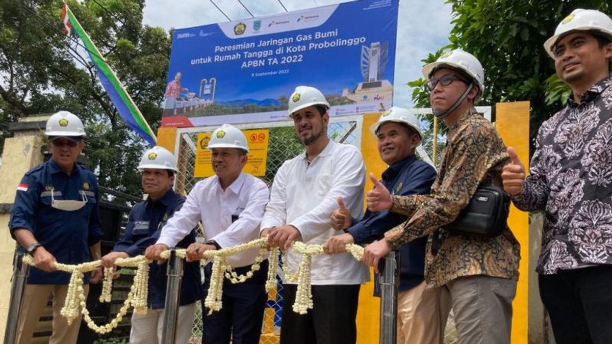 4.153 Rumah di Kota Probolinggo Nikmati Jaringan Gas Gratis