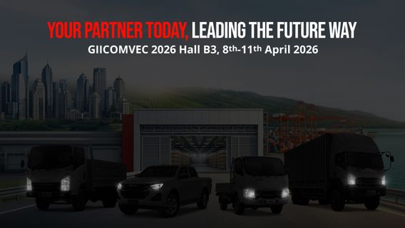 いすゞ、GIICOMVEC 2026に出席し、商用車革新を披露