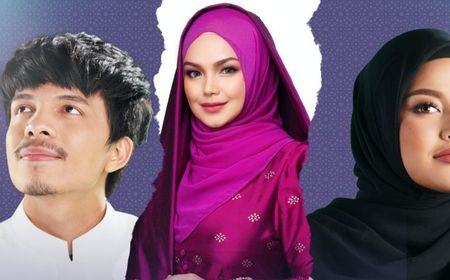 Kagum Sejak Kecil, Mimpi Aurel-Atta Kolaborasi dengan Siti Nurhaliza Terwujud dalam Lagu Alhamdulillah