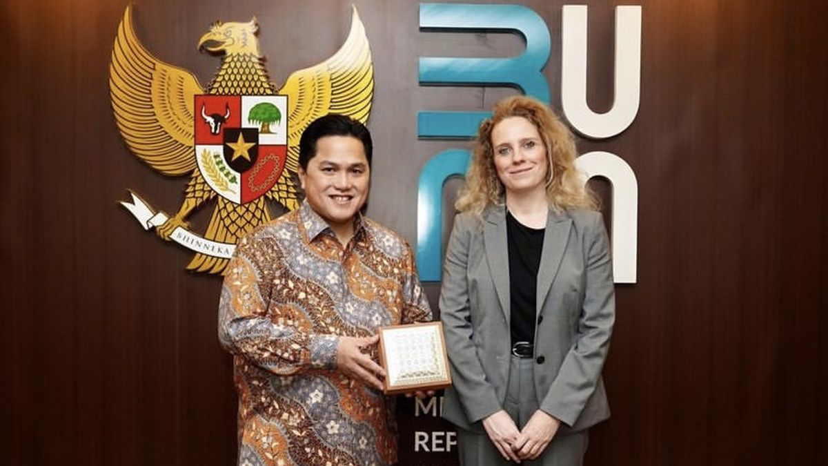 Meeting TikTok Boss, Erick Thohir Discusses Indonesia's Digital Economy Improvement