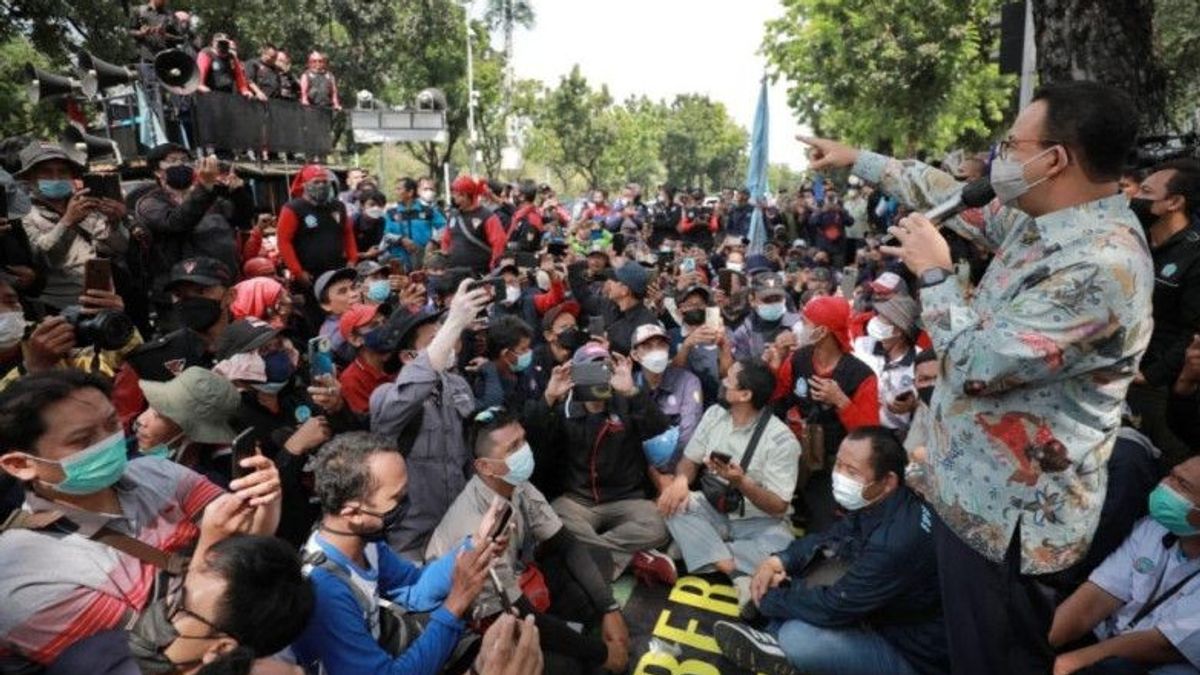 PTUN Jakarta Batalkan Keputusan Gubernur DKI Soal UMP 2022, Anies Baswedan Diwajibkan Terbitkan UMP Semula Rp4.573.845