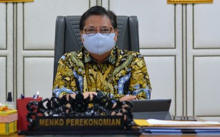 Airlangga: Pemulihan Ekonomi Nasional Mulai Terlihat seperti Surplus Neraca Perdagangan dan Menghijaunya IHSG