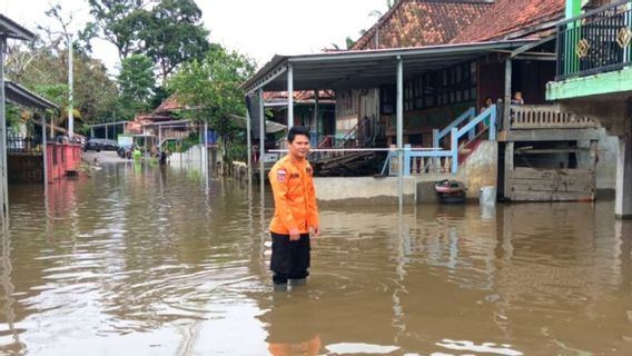 Musi Banyuasin Sumsel的35个村庄仍然被3 Sungai Meluap的影响洪水淹没