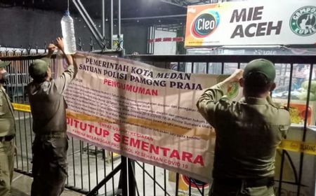 Gampong Kupie Medan dan Warung Triboy Disegel Gara-gara Langgar PPKM Mikro