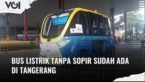 VIDEO: Bus Listrik Tanpa Sopir Sudah Ada di Tangerang