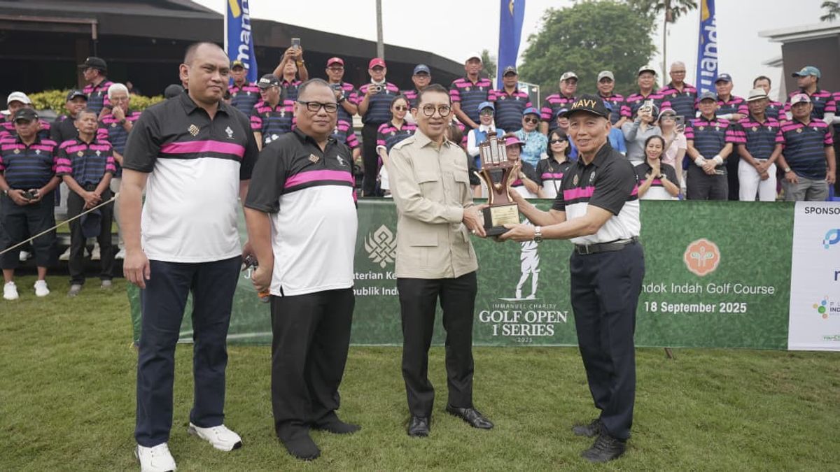 Minister Of Culture Fadli Zon Buka Immanuel Charity Golf Open