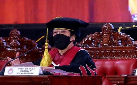 Dapat Gelar Profesor Kehormatan Unhan, Megawati Sebut Khusus Nama Menhan Prabowo dan Nadiem Makarim