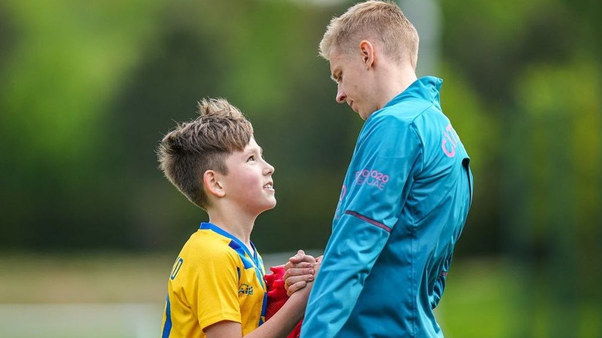 Zinchenko Invites 10-Year-Old Ukrainian War Refugee To Train At Manchester City