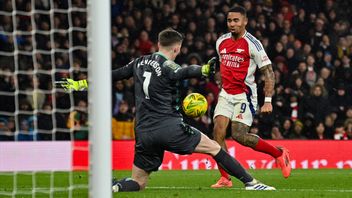 Hattrick Gabriel Jesus Singkirkan Palace, Arsenal ke Semifinal Carabao Cup