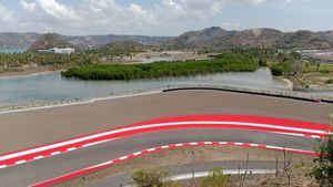 La circulation du premier jour de la préparation du MotoGP sur le circuit de Mandalika sans heurts