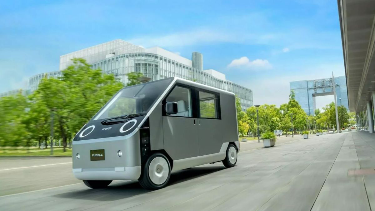 HW Electro Releases An Adorable Concept Of Kei Van Electricity, Ready To Come To America