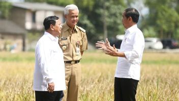 Pdip政治家称Ganjar为Prabowo Suatu不可能的副总统