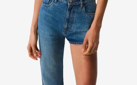 Model Nyeleneh, Celana Jeans Panjang Pendek Ini Dibanderol Rp7,1 Juta