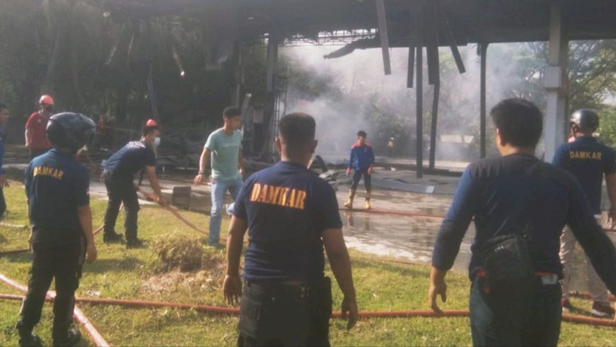 The Manager Of A Gas Station That Caught Fire In Pangkep Threatened With Heavy Sanctions For Making Mistakes That Caused A Casualty