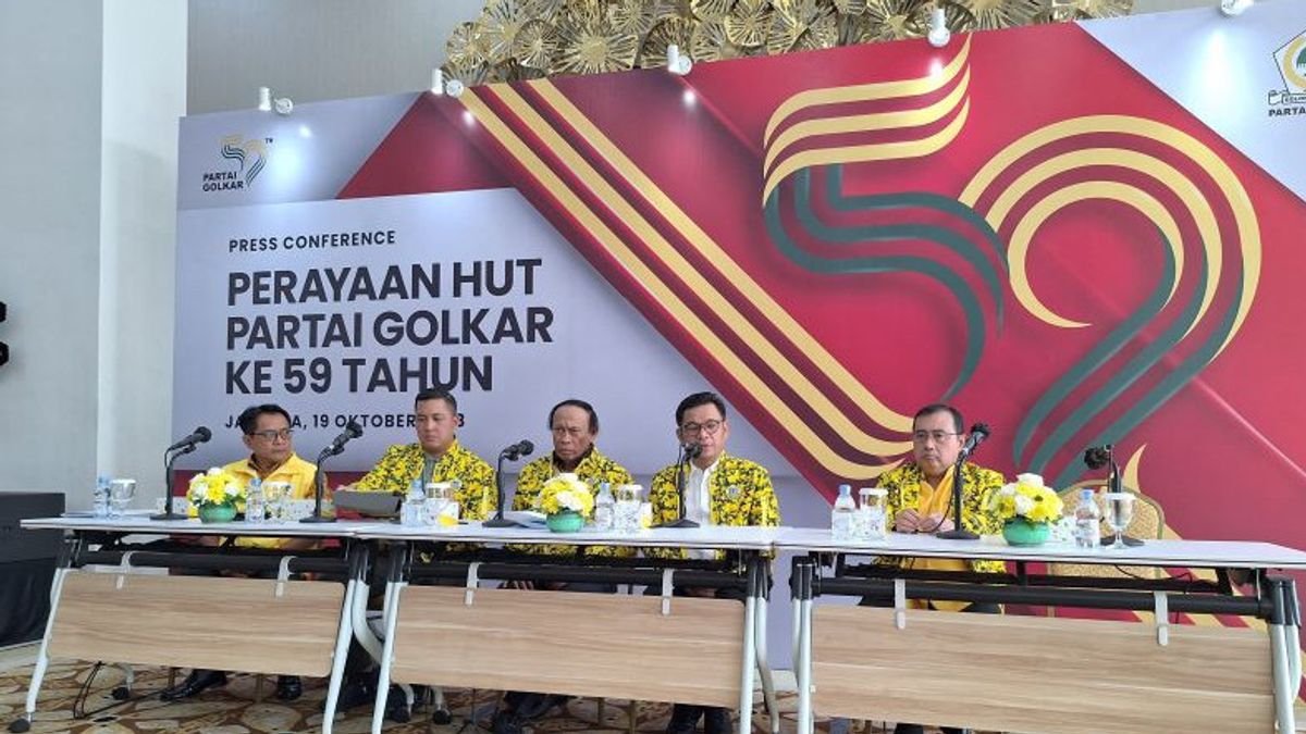 Golkar Invites President Jokowi And Chairman Of Political Parties KIM To Commemorate The 59th Anniversary