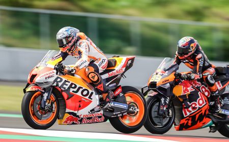 Jatuh di FP2 MotoGP Mandalika, Marc Marquez: Belum Temukan Ban yang Pas