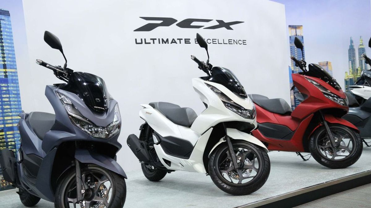 インドネシアのさまざまな都市でのホンダPCX 2024価格表