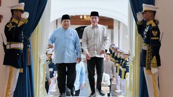 Prabowo Holds Halalbihalal with Jokowi at the Palace, a Meaningful Gathering  