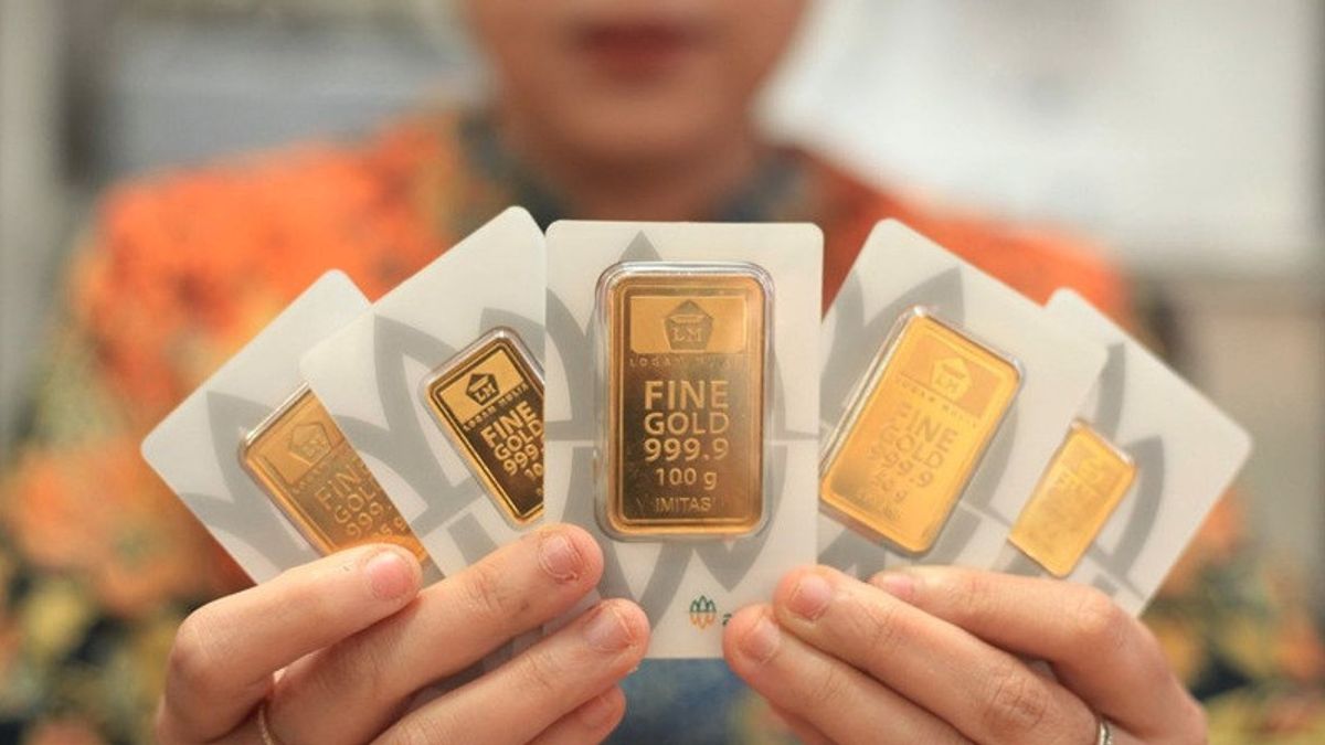 アントムの金価格は1グラムあたり2,859万ルピアに上昇