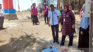 Utara Sungai Bengawan Sragen Kekeringan, 13 Sumur Bisa Digunakan Hari Ini untuk Kurangi Dampaknya