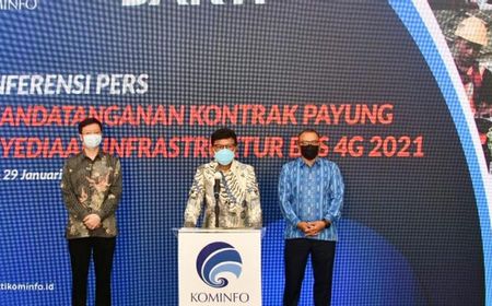 Tandatangani Kontrak Pembangunan BTS 4G, Kominfo Mau Lanjutkan Lelang 5G?