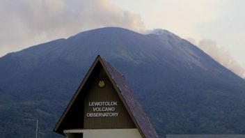 Mount Ile Lewotolok In Lembata NTT Again Eruption As High As 800 Meters