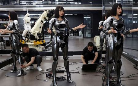 Ex-Robots Kembangkan Robot Humanoid dengan Ekspresi Wajah yang Realistis