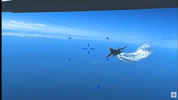 فيديو البنتاغون يظهر الطائرات المقاتلة الروسية 
