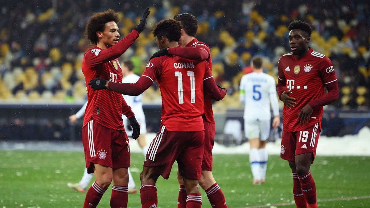 Dynamo Kiev vs Bayern Munich: Menang 2-1, <i>Die Roten</i> Lolos ke Babak 16 Besar