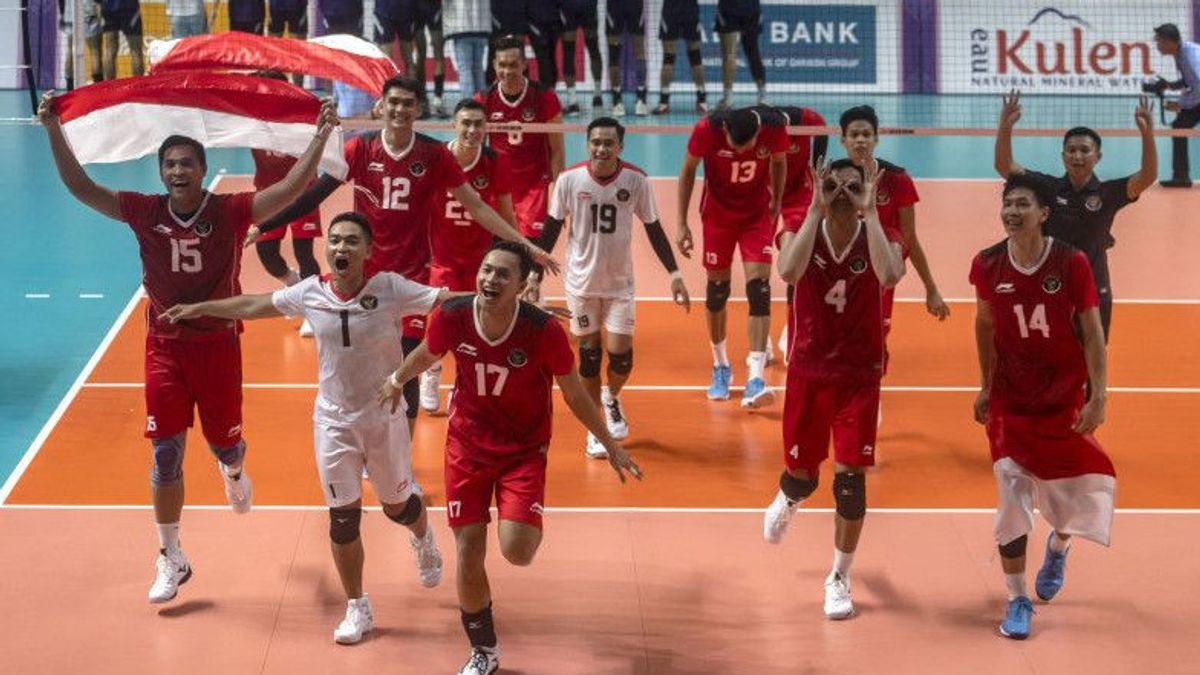 The Indonesian Men's Volleyball Team Is Ready To Compete In The AVC Challenge Cup 2023 With A Tough Squad