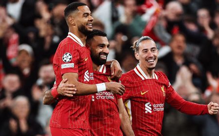 Kalahkan Bologna, Liverpool Naik ke Peringkat Empat Klasemen Liga Champions