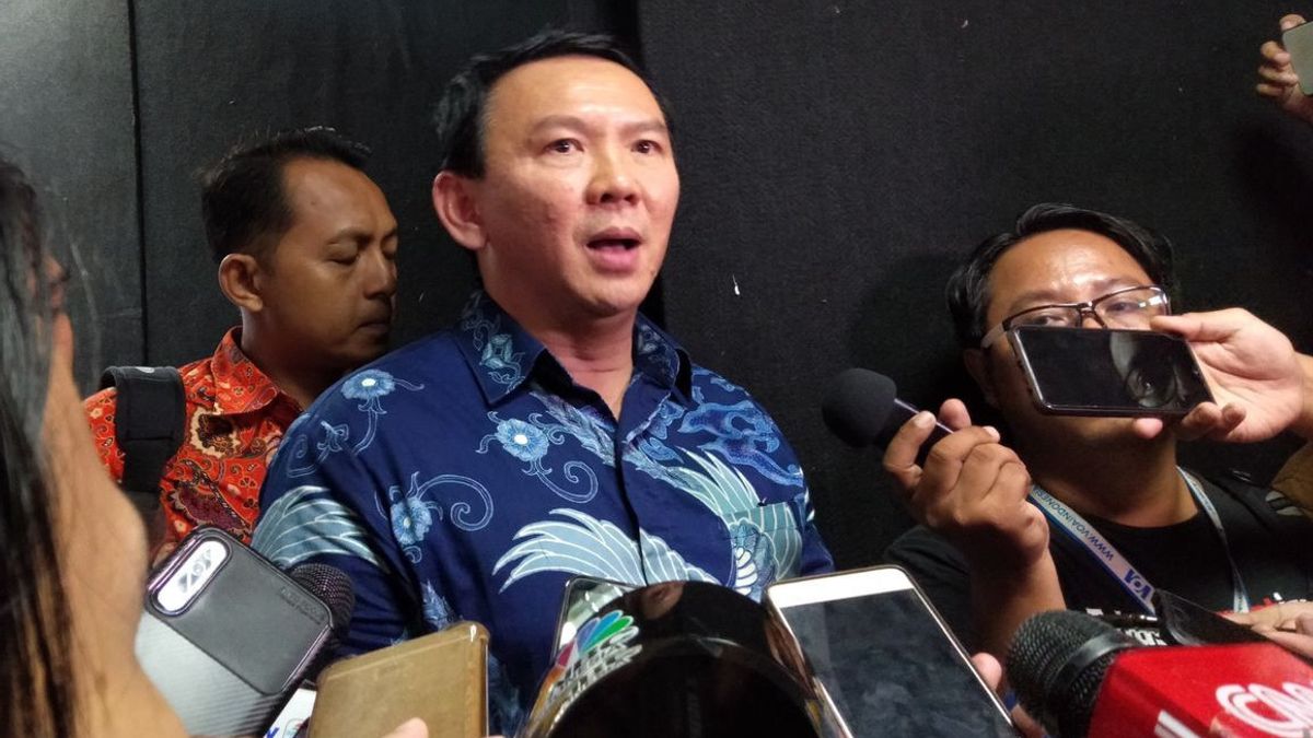 他的名字被提议PSI Jakbar Jadi Cagub DKI,Ahok Sebut 没有沟通