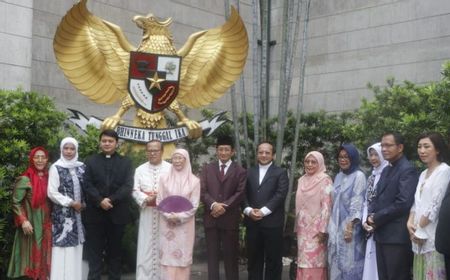 Istri PM Malaysia Kunjungi Terowongan Silaturahmi Istiqlal-Katedral