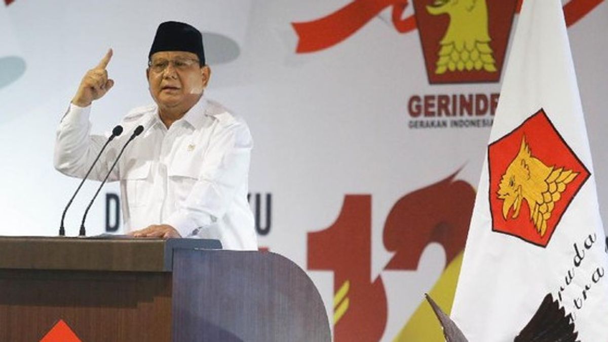 Gerindra Can Get Electoral Advantage If It Becomes Prabowo Subianto's Candidate Again