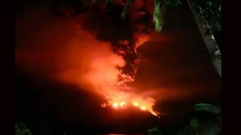 L’Agence géologique a enregistré une éruption explosive à plusieurs reprises du mont Sulut