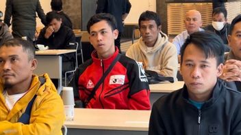 Les 20 citoyens indonésiens d'Abk Fuk Musa-Maru, qui sont tombés sur les îles isou au Japon, retournent en Indonésie demain
